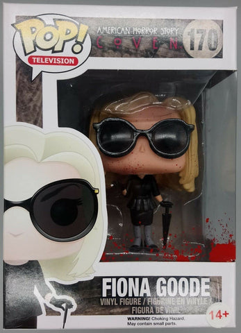 Funko Pop American Horror Story BLOOD SPLATTER FIONA GOODE #170 HT Exclusive NEW FUNKO