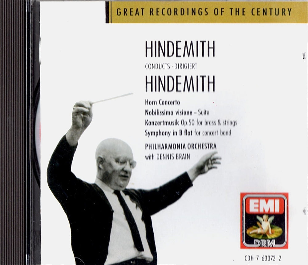Hindemith Conducts Hindemith CD