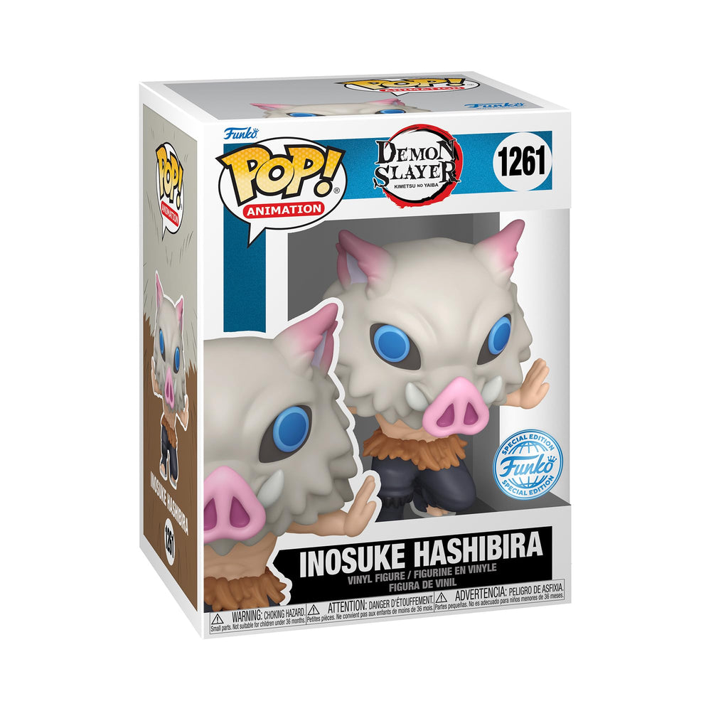 Funko Pop! Animation: Demon Slayer - Exclusive Multicolor Vinyl Figure (Inosuke 7th Form SE #1261) FUNKO