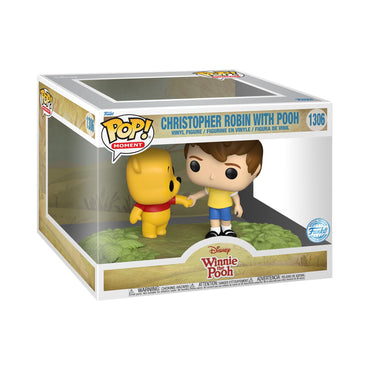 Funko Disney Winnie the Pooh Pop! Moment Vinyl Figure Winnie the Pooh- CR w/Pooh 9 cm FUNKO
