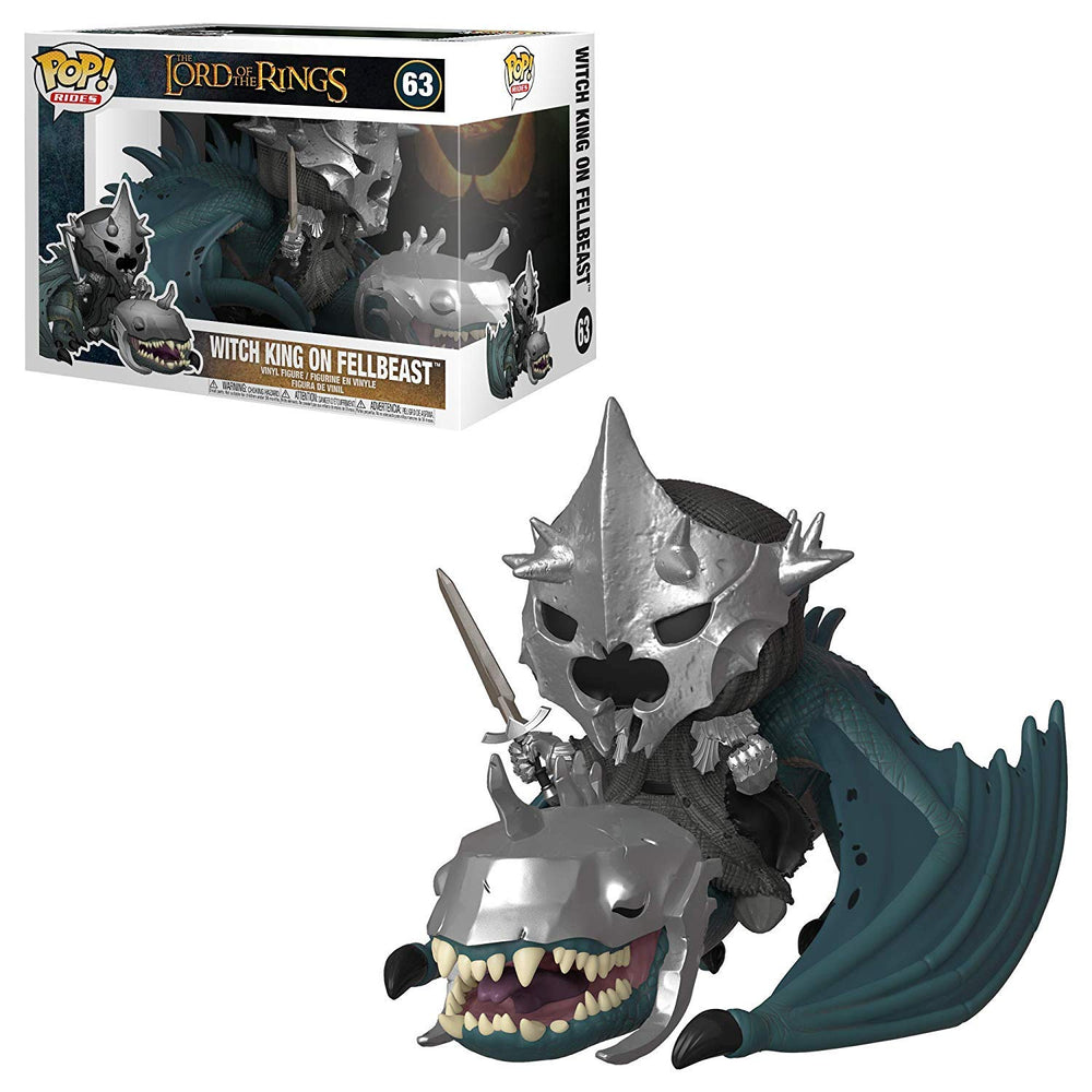 Funko Pop! Rides: Lord of The Rings - Witch King with Fellbeast, Multicolor FUNKO