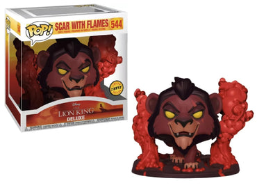 POP! Funko Scar with Flames - Chase Limited Edition RED FUNKO
