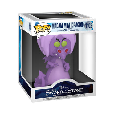 Funko Pop Disney: Sword in the Stone - Madam Mim As Dragon - 1/6 Odds for Rare Chase Variant - (Styles May Vary), 6 Inches - Sword in the Stone - Collectable Vinyl Figure - Gift Idea FUNKO