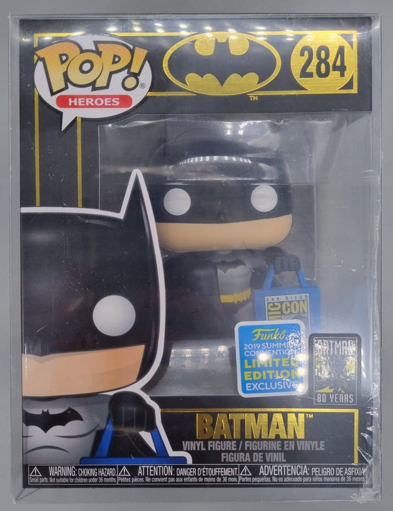 FunKo Pop! Batman with SDCC Bag 2019 Shared Exclusive FUNKO