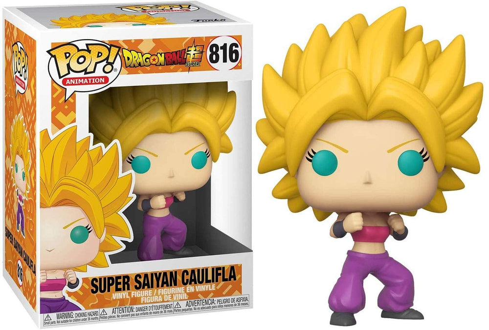 Funko Pop! Animation: Dragon Ball Super - SS Caulifla, Multicolor, (Model: 47686) FUNKO
