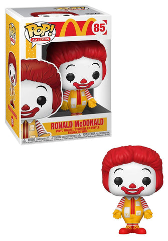 Funko Pop! Ad Icons: McDonald's - Ronald McDonald, Multicolor FUNKO