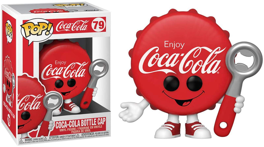 Funko Coca-Cola Bottle Cap Coke Bottle Cap - Collectible Vinyl Figure - Gift Idea - Official Merchandise - for Kids & Adults - Model Figure for Collectors and Display FUNKO