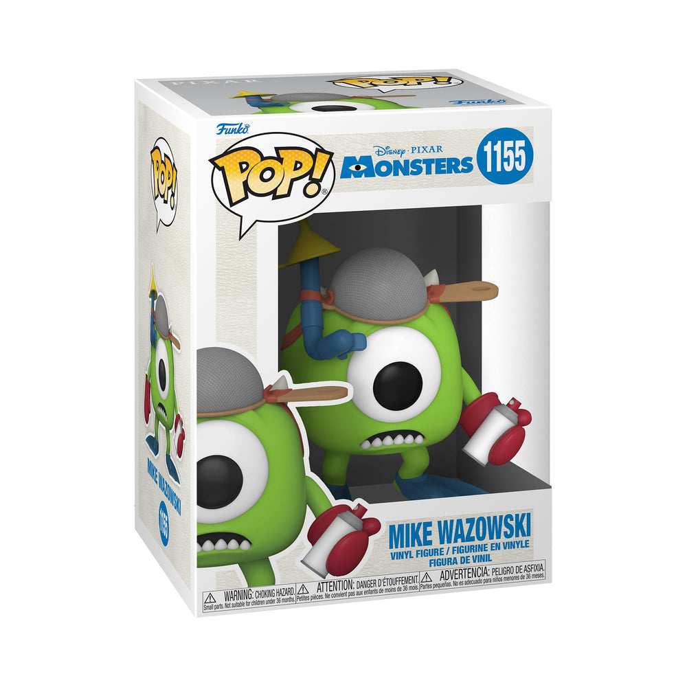 Funko POP! Disney Pixar: Monsters Inc - Mike Wazowski with Mitts FUNKO