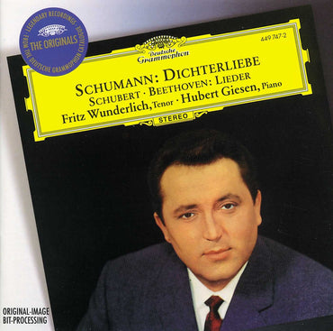 Schumann: Dichterliebe - Schubert: Lieder - Beethoven [Audio CD] Schumann; Beethoven; Schubert; Fritz Wunderlich and Hubert Giesen CD