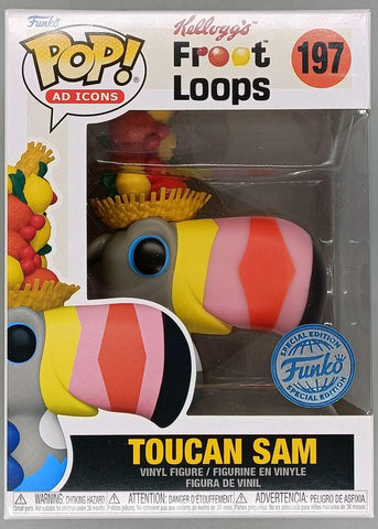 Funko Pop! Ad Icons: Toucan Sam with Fruit Hat (Fun Fest 2023 Shop Exclusive) FUNKO