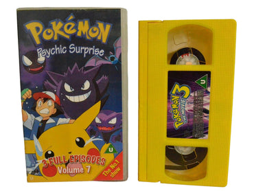 Pokemon Psychic Surprise - Volume 7 - Warner Bros Family Entertainment - Childrens - PAL - VHS [VHS Tape] VHS
