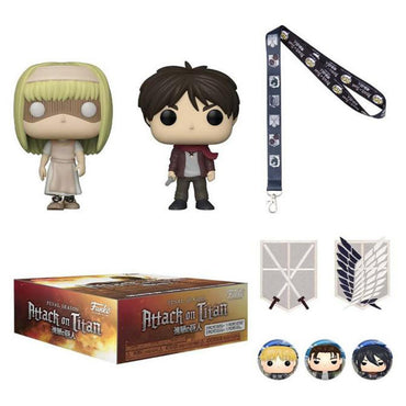Funko: Attack on Titan - Final Season Collector's Box - Special Edition Exclusive with Ymir Fritz and Child Eren Pop! FUNKO