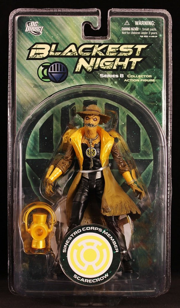 DC Direct Blackest Night: Series 8: Sinestro Corps Member Scarecrow FIGURE