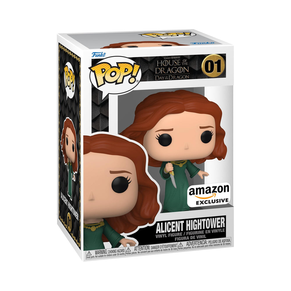 Funko Pop TV: House of The Dragon - Lady Alicent Hightower Hightower, Summer Convention - House of The Dragon - Amazon Exclusive - Collectable Vinyl Figure - Gift Idea - Official Merchandise FUNKO