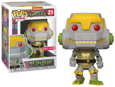 Pop! Funko Teenage Mutant Ninja Turtles Exclusive Metalhead #21 FUNKO