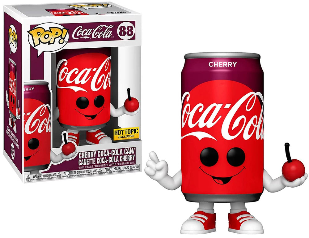 Funko Pop! Coca-Cola Cherry Coco-Cola Can Exclusive #88 FUNKO