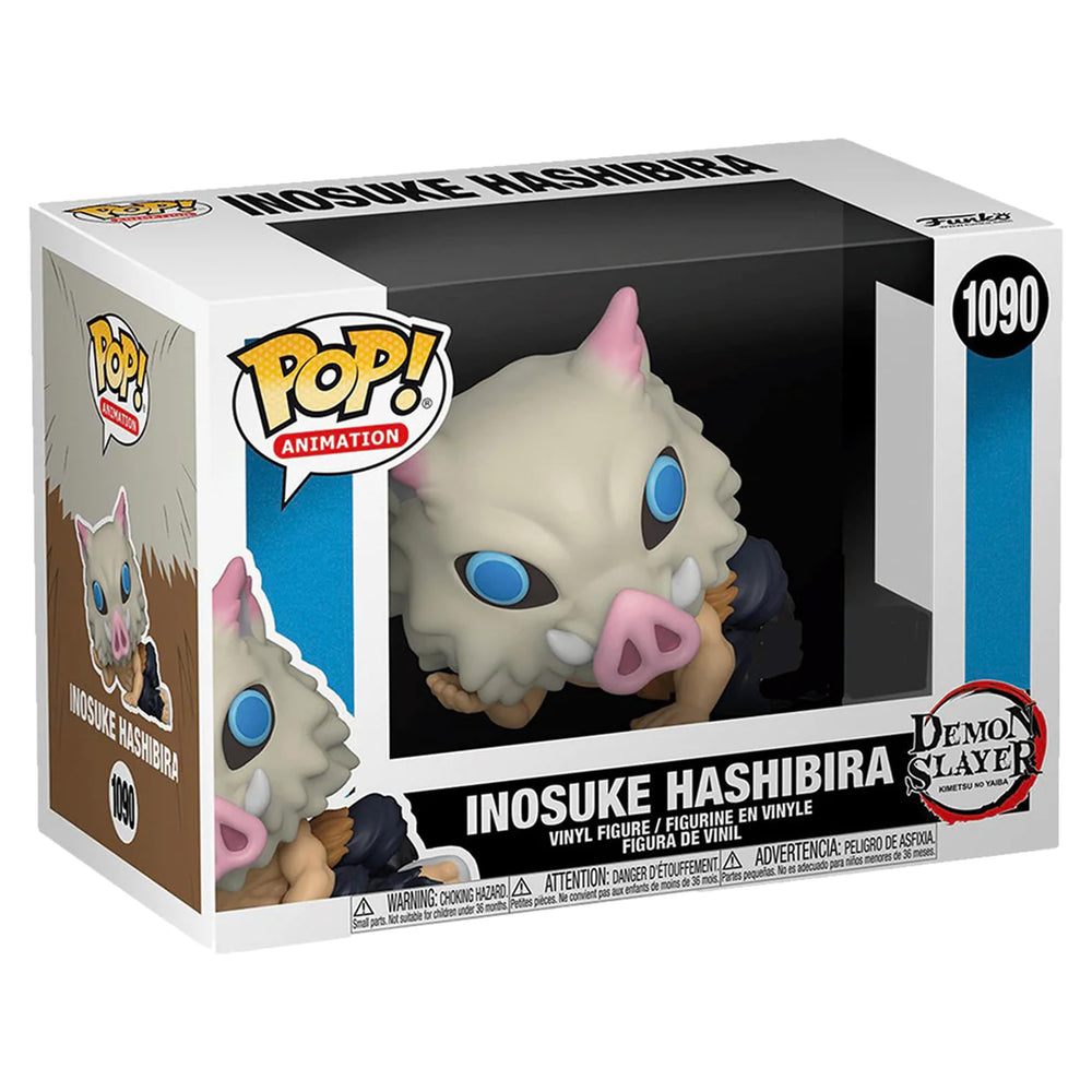Funko Pop! Animation: Demon Slayer Inosuke Hashibira Lounging in Mask Special Edition Multicolor Exclusive Vinyl Figure #1090 FUNKO