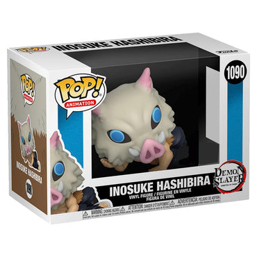 Funko Pop! Animation: Demon Slayer Inosuke Hashibira Lounging in Mask Special Edition Multicolor Exclusive Vinyl Figure #1090 FUNKO
