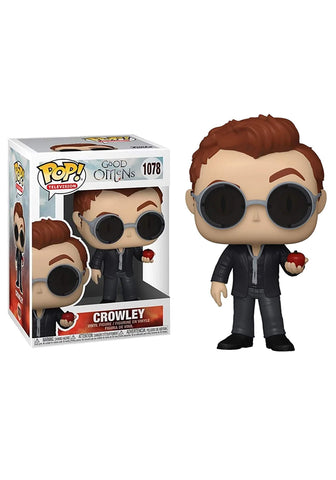 Funko Pop! TV: Good Omens - Crowley with Apple (Styles May Vary) FUNKO
