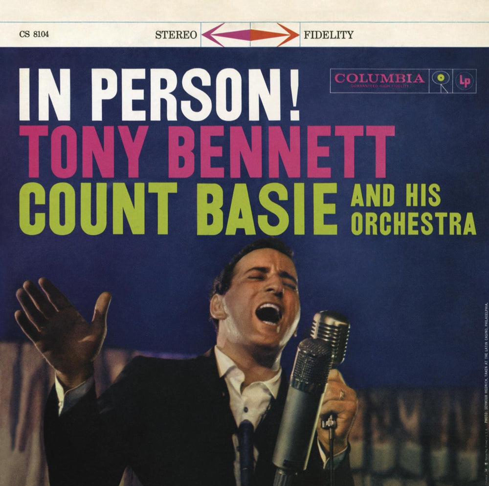 In Person! [Audio CD] Tony Bennett VINYL