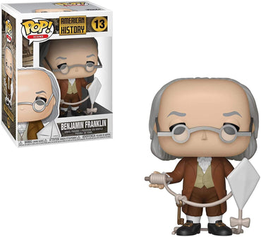 Funko Pop! Icons: History - Benjamin Franklin, Multicolor FUNKO