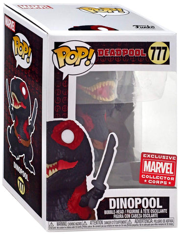 Funko POP! Marvel Dinopool Exclusive Vinyl Figure #777 FUNKO