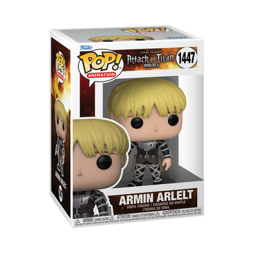 Funko POP! Animation: Attack on Titan - Armin Arlert (1 in 6 Chase Chance) FUNKO