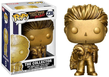 Funko Pop! Marvel #236 Guardians of The Galaxy The Collector "Gold" (Disney Parks Exclusive) FUNKO
