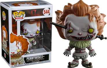 Funko Pop Movies: Pennywise with Wrought Iron Collectible Figure, Multicolor FUNKO