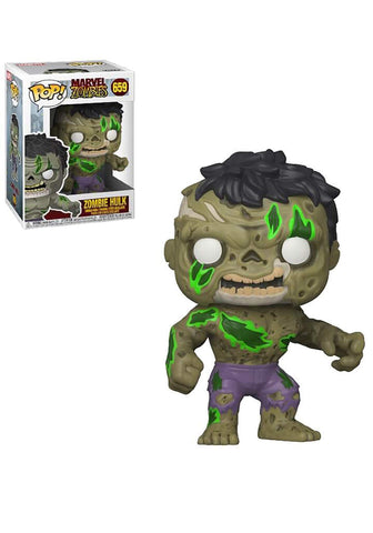 Funko Pop! Marvel: Marvel Zombies - Hulk, Multicolor, (Model: 49121) FUNKO