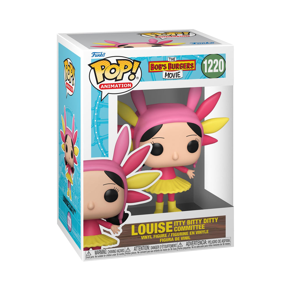 Funko POP! Animation: Bob's Burgers - Louise Belcher (Band) - Figurine FUNKO