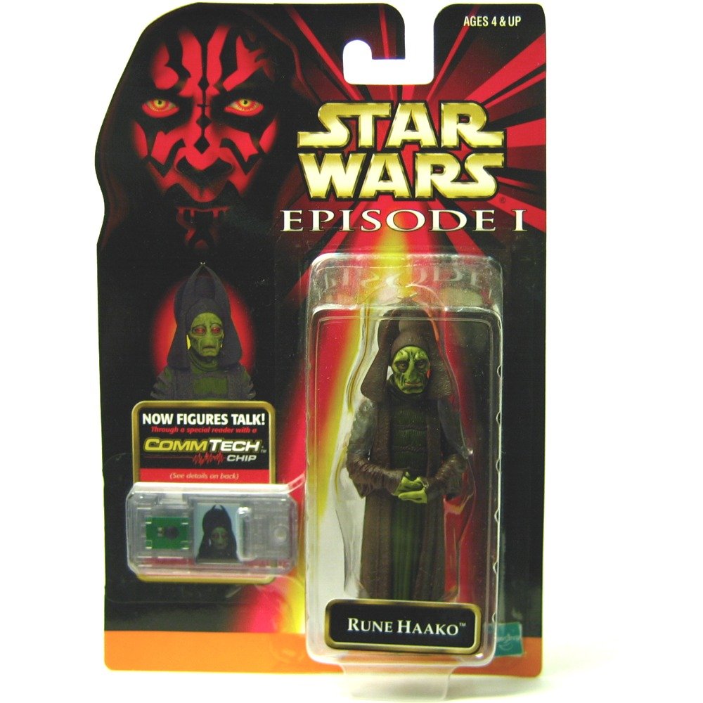 Star Wars Episode 1 Rune Haako Action Figure MISC