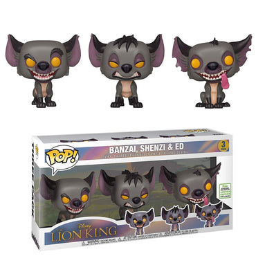 Funko Pop! Disney: Lion King - Hyenas 3 Pack Spring Convention Exclusive FUNKO