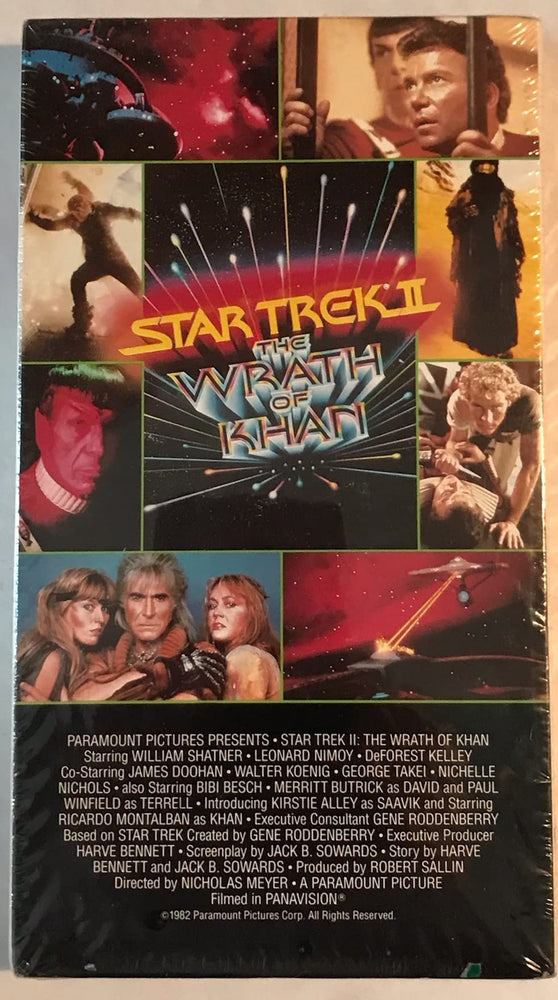 Star Trek II - The Wrath of Khan [VHS] [VHS Tape] FIGURE