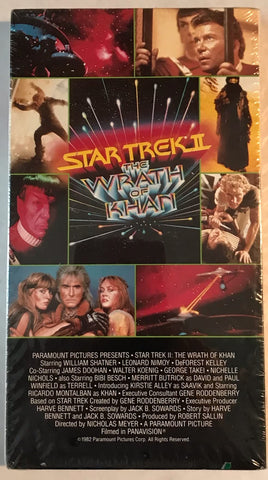Star Trek II - The Wrath of Khan [VHS] [VHS Tape] FIGURE