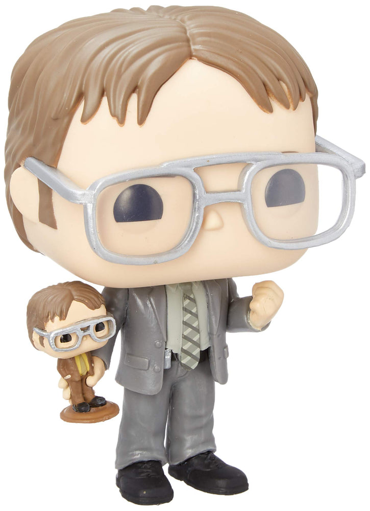 Funko Pop! TV: The Office - Dwight Holding Dwight Figure, Fall Convention Exclusive FUNKO