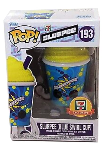 Funko Pop Slurpee Blue Swirl Cup 193 Exclusive 7 Eleven 2022 FUNKO