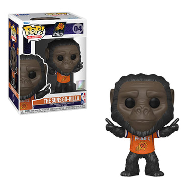 Funko POP NBA Mascots: Phoenix - Go-Rilla The Gorilla, Multicolor, One Size FUNKO