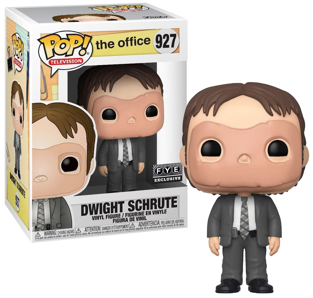 Funko POP Television -The Office Dwight Schrute (with Mask) Exclusive,3.75 inches FUNKO