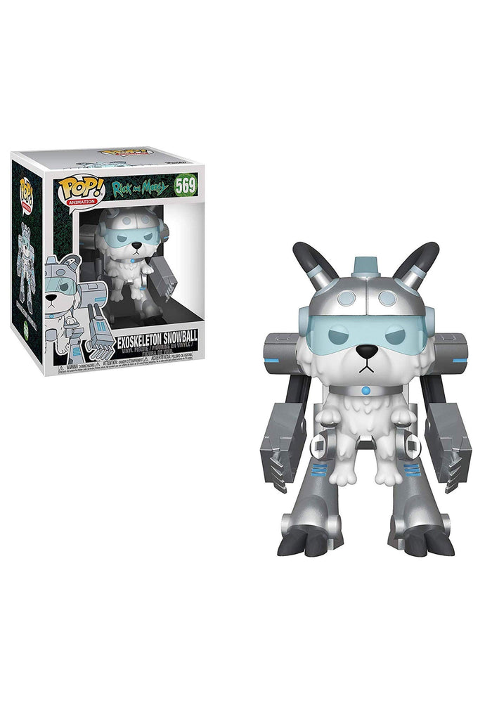 Funko Pop! Animation: Rick & Morty - Exoskeleton Snowball 6" FUNKO