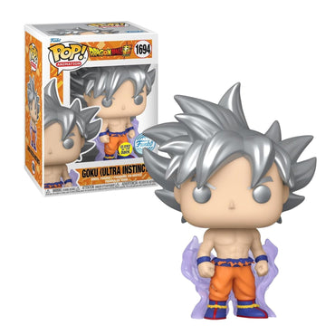 Funko Pop Goku (Ultra Instinct) Glows in The Dark Special Edition 1694 FUNKO