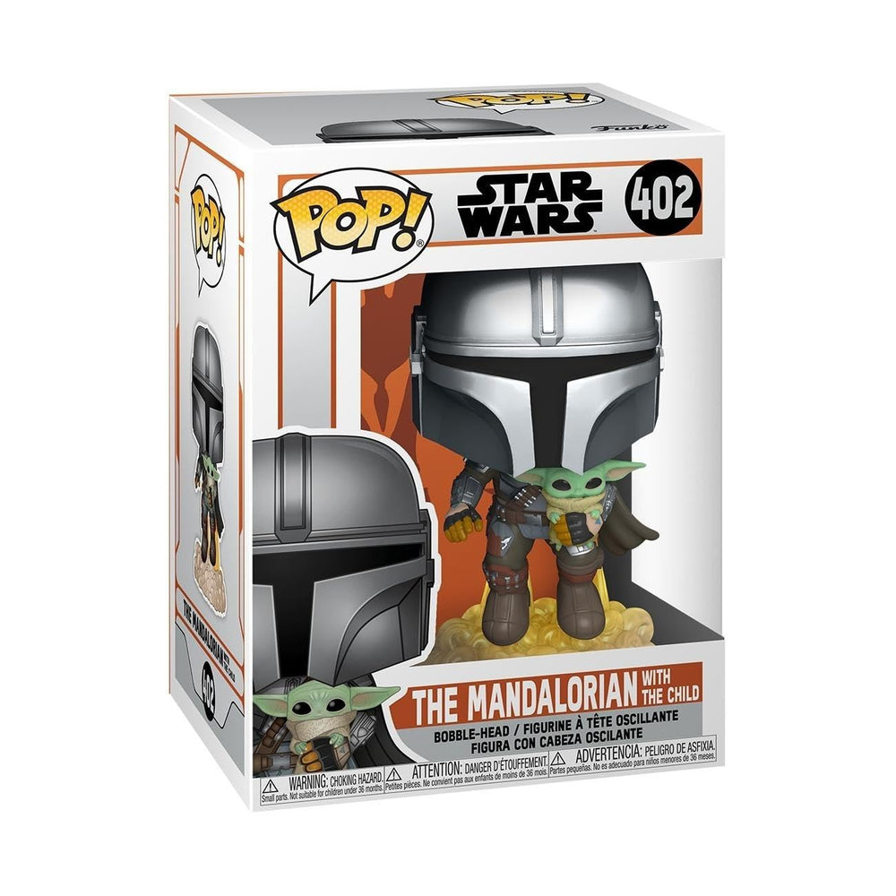 Funko POP! Star Wars: The Mandalorian - Mando with Grogu (Baby Yoda) FUNKO
