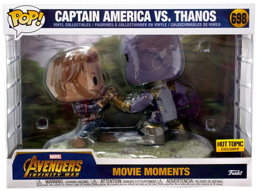 Funko Pop! Marvel Avengers Infinity War Captain America vs. Thanos Movie Moments Exclusive Figure Set