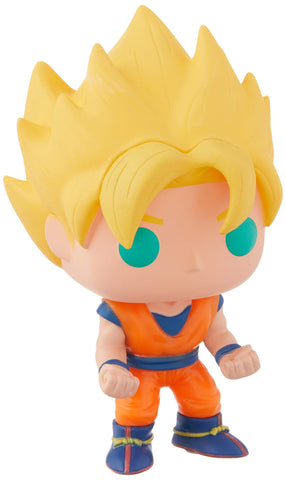 Funko POP! Anime: Dragonball Z Glow In The Dark Super Saiyan Goku Action Figure EE Exclusive FUNKO