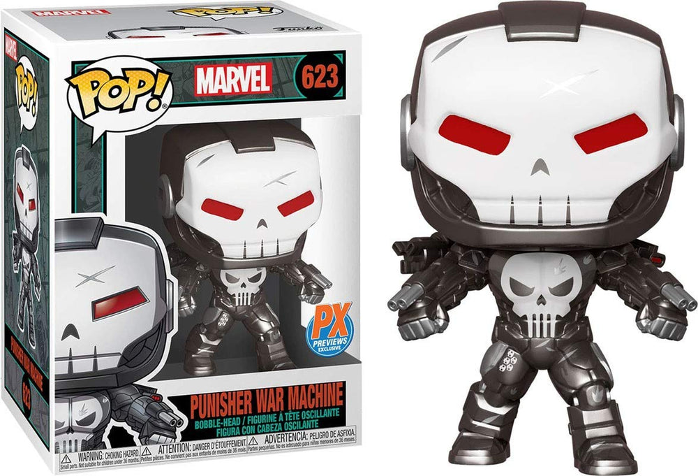 Funko Pop! Marvel: Punisher War Machine Vinyl Figure, Multicolor FUNKO