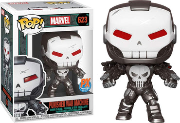 Funko Pop! Marvel: Punisher War Machine Vinyl Figure, Multicolor FUNKO