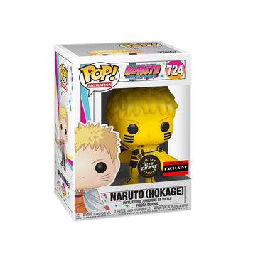 Funko Pop Boruto Naruto Uzumaki (Hokage) Tailed Beast Mode GITD Chase Figure (AAA Anime Exclusive) FUNKO