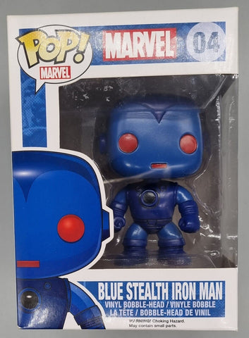 Funko Marvel Blue Stealth Iron Man Pop Vinyl Figure Exclusive FUNKO