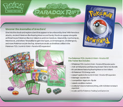 Scarlet & Violet: Paradox Rift - Elite Trainer Box (Iron Valiant) Pokémon