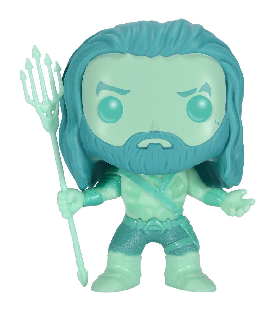 Funko DC Batman v Superman: Dawn of Justice Funko POP! Heroes Aquaman Exclusive Vinyl Figure #87 [Aqua Version] FUNKO